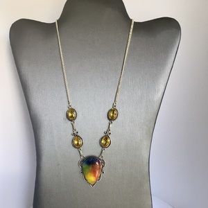 Rainbow Solar Quartz/Cintrine GS on 925 solid SS